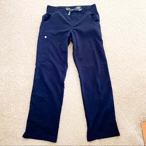 FIGS Navy Blue Scrub Bottoms Size Small